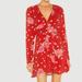 Free People Dresses | Free People Womens Date Night Print Mini Dress, Choose Sz/Color | Color: Black/Red | Size: Various