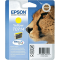 Epson T0714 Yellow Ink Cartridge - Cheetah - B-Grade (Original)