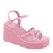 Madden Girl Vaultt - Womens 7.5 Pink Sandal Medium