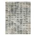 Synergy Rennert Gray/Tan Hand-Knotted Wool Blend Area Rug 8'x10' - Amer Rug SYN450810