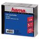 Hama CD Jewel Case Standard, Pack 5 C-shell case 1 discs Black,...