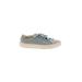 Woman by Common Projects Sneakers: Blue Color Block Shoes - Women's Size 36 - Almond Toe