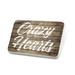 Porcelein Pin Painted Wood Crazy Hearts Lapel Badge â€“ NEONBLOND