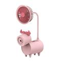 Midsumdr Travel Fan Mini Fan Portable Fun Fan Student Pen Holder Fan Pencil Sharpener Fan Multi-function Fan Cartoon Usb Personal Fan Cute Hand Held Fan Outdoor Air Conditioner