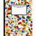 Unruled Composition Notebook 8 x 10 . 120 Pages. Colorful Texture Squares: Unruled Composition Notebook 8 x 10 . 120 Pages. Beautiful Colorful Texture Squares Background Pattern. (Paperback)