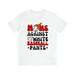 Mom s against white baseball pants sports themed graphic t-shirt