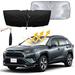 Car Umbrella Sun Shade Cover 2023 Upgraded Umbrella Car Shade Front Windshield 360Â° Rotatable Foldable Car Umbrella Sun Shade Cover Block UV & Heat Full Cover Car Front Windshield for Most Vehicle