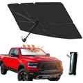 VACUSHOP Car Windshield Sun Shade Umbrella Foldable Car Sun Shade Windshield Fit Sedan SUV Pickup Truck Most Vehicles Car Window Shades Front Windshield Sunshade for car Windshield