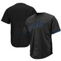 Men's Black New York Mets Big & Tall Pop Fashion Jersey