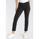 Slim-fit-Jeans LEVI'S "712 SLIM WELT POCKET" Gr. 25, Länge 30, schwarz (night black) Damen Jeans Röhrenjeans