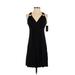 INC International Concepts Casual Dress: Black Solid Dresses - Women's Size P