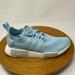 Adidas Shoes | Adidas Nmd R1 Athletic Shoes Icey Blue White Size 7 | Color: Blue/White | Size: 7