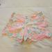 Lilly Pulitzer Shorts | Lilly Pulitzer Resort White Getting Steamy Buttercup Shorts Size 8 | Color: Pink/White | Size: 8