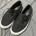 Vans Shoes | Black Vans Low Top Canvas Shoes | Color: Black | Size: 9