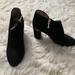 Kate Spade Shoes | Kate Spade New York Darota Black Suede Bootie 7.5 | Color: Black | Size: 7.5