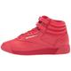 Reebok Women's Freestyle Hi High Top Sneaker, Vector Red/White, 4.5 UK
