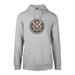 Men's Levelwear Heather Gray Washington Nationals City Connect Podium Strike Pullover Hoodie