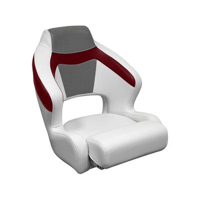 Wise Baja XL Bucket Seat Brite White/Marble Grey/Dark Red Large 3338-1774