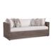 Braxton Culler Paradise Bay 82" Wide Patio Sofa w/ Cushions Wicker/Rattan in Brown | 33 H x 82 W x 35 D in | Wayfair 486-0111/6373-61