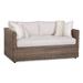 Braxton Culler Paradise Bay 66" Wide Wicker Loveseat Wicker/Rattan in Brown | 33 H x 66 W x 35 D in | Outdoor Furniture | Wayfair 486-0191/6288-63