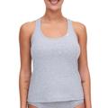 Chantelle Womens Cotton Comfort Tank top - Grey - Size X-Small/Small