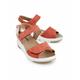 Avena Damen Hallux-Sandale Wolkenweich Orange