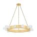 Corbett Lighting Citrine 36 Inch 12 Light LED Chandelier - 342-35-VB