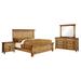 The Twillery Co.® Blythe Wood King 4-Piece Bedroom Set Wood in Brown/Green | 63.75 H x 81.75 W x 88.75 D in | Wayfair