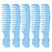 Yinguo Personalized Comb Styling Hair Clips Punk Hair Clips Cute Hair Clips Ladies And Girls Hair Accessories Temperament Hair Accessories Women Scrub Colored Comb Shaped Hair Clips