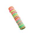 Baby Hair Ties For Girls Multicolor Small Hair Elastics No Crease Ponytail Holder For Baby Girls Infants Toddlers Slip Silk Hair Ties Ponytail Holders (A One Size)