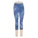 WITH Wear it to Heart Active Pants - Low Rise: Blue Activewear - Women's Size Medium