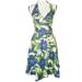 Lilly Pulitzer Dresses | Lilly Pulitzer Vintage Willa Halter Dress Autumn Green Play Date 66171 Size 4 | Color: Blue/Green | Size: 4