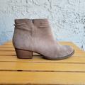 Jessica Simpson Shoes | Jessica Simpson Desert Tan Shoes 7.5m Ankle Boots | Color: Tan | Size: 7.5