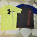 Under Armour Shirts & Tops | 2 Under Armour Shortsleeve Shirts Small 6 | Color: Gray/Yellow | Size: 6b