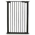 BabyDan Extra Tall Pressure Baby and Pet Gate Black All Widths (73cm - 80cm)