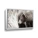 Millwood Pines Jerramie Bear Tones - Print on Canvas Metal in Black/Gray/White | 32 H x 48 W x 2 D in | Wayfair 6B721FA23B12480AA7F06FB057374FE9