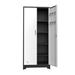 WFX Utility™ Truet 70" H x 31.5" W x 15.7" D Single Storage Cabinet, Metal in Black/White | 70 H x 31.5 W x 15.7 D in | Wayfair