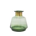 Miza Glass Vase - Green (Small)