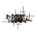 Hubbardton Forge Brutus 24 Inch Wall Sconce - 402035-1105