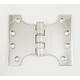 Parliament hinge washered 100x125x3.5mm polished stainless steel