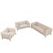 3 Piece Living Room Set , including Armchair, Loveseat and Sofa - 3-Piece Sofa Set