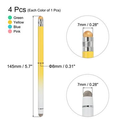 4pcs Stylus Pens for Touch Screens Capacitive Stylus Gradient