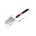 2Pcs 17 Inch Digging Shovel Long Garden Trowel Hand Shovel Steel Gardening Tool - Silver Tone, Black, Yellow