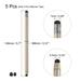 5pcs Stylus Pens for Touch Screens with 2 Extra Tips Champagne Gold - Champagne Gold