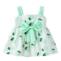 Baby Deals! Toddler Girl Clothes Clearance Baby Girls Dresses Clearance Sale Toddler Kids Baby Girls Summer Cute Floral Print Slip Dress Bowknot Princess Dress