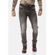 Straight-Jeans CIPO & BAXX Gr. 40, Länge 34, braun Herren Jeans Straight Fit