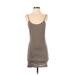 Forever 21 Casual Dress - Mini: Tan Stripes Dresses - Women's Size Small