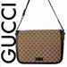 Gucci Bags | Gucci Brown Monogram Leather Canvas Large Crossbody/Messenger Bag | Color: Brown/Tan | Size: Os