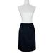 Burberry Skirts | Burberry London Women's Quietluxury Black Minimalist Straight Skirt 4 | Color: Black | Size: 4