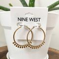 Nine West Jewelry | Nwt Bohemian Nine West Gold Hoop Earrings | Color: Gold | Size: Os